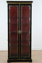 Load image into Gallery viewer, American of Martinsville Asian Style Lacquered Display Cabinet
