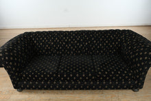 Load image into Gallery viewer, Black Diamond Chesterfield Style Couch
