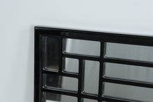 Load image into Gallery viewer, Black Geometric Mirror – 48&quot; x 15&quot;
