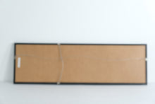 Load image into Gallery viewer, Black Geometric Mirror – 48&quot; x 15&quot;
