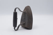Load image into Gallery viewer, Antique Cast Iron Sad Iron Number 7 with Removable Handle Primitive Laundry Decor

