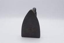 Load image into Gallery viewer, Antique Cast Iron Sad Iron Number 7 with Removable Handle Primitive Laundry Decor
