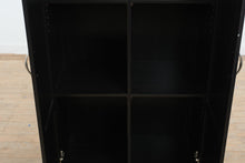 Load image into Gallery viewer, Sauder Storage Cabinet Model 419496 71 Inch Tall Black Finish
