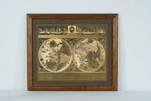 Load image into Gallery viewer, Blaeu Nova Totius Terrarum Sive Novi Orbis Tabula Wall Map Reproduction
