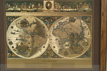 Load image into Gallery viewer, Blaeu Nova Totius Terrarum Sive Novi Orbis Tabula Wall Map Reproduction
