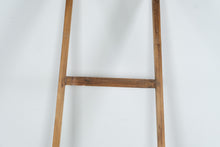 Load image into Gallery viewer, Rustic Wooden Blanket Ladder 5 Rung Decorative Leaning Towel Ladder
