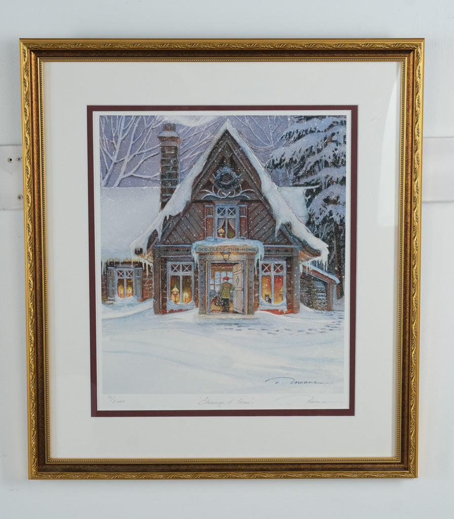 Blessings of Home by Trisha Romance – Limited Edition Signed & Numbered Print (70/2000) w/ COA – 21