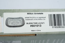 Load image into Gallery viewer, Wilton Armetale Bless This House Large Bread Serving Tray 601013 Original Box
