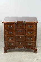 Load image into Gallery viewer, Traditional Solid Cherry Block Front Nightstand with Four Drawers
