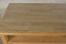 Load image into Gallery viewer, Solid Wood Natural Finish Office Credenza with Storage
