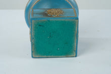 Load image into Gallery viewer, Vintage Blue and Gold Candle Holder - Japan
