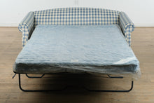 Load image into Gallery viewer, Blue Country Plaid Sleeper Sofa - La-Z-Boy
