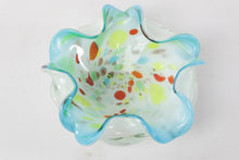 Load image into Gallery viewer, Multi Color Hand Blown Murano Glass Bowl
