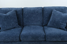 Load image into Gallery viewer, Sherrill Luxury Blue Upholstered Sofa
