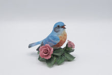 Load image into Gallery viewer, Lenox Eastern Bluebird Fine Porcelain Bird Figurine Roses Original Certificate
