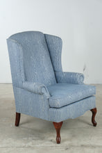 Load image into Gallery viewer, Best Chairs Traditional Blue Wingback Accent Chair- Online Only
