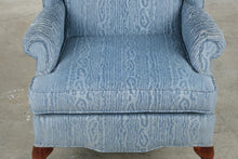 Load image into Gallery viewer, Best Chairs Traditional Blue Wingback Accent Chair- Online Only
