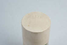 Load image into Gallery viewer, Hand Painted Bamboo Studio Pottery Cylinder Vase Signed H Bell 7 5 Inch
