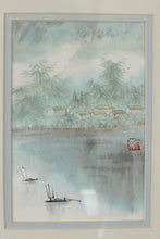 Load image into Gallery viewer, Boats  Watercolor - Signed &amp; Numbered - Anton Wang
