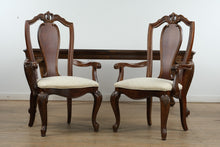 Load image into Gallery viewer, Bob Mackie Dining Set by American Drew - 6 Chairs, 2 Leaves
