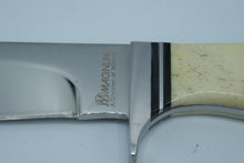 Load image into Gallery viewer, Boker Magnum Ouray Hunter Fixed Blade Knife – Model 02RY1050 – Wood Handle with Sheath
