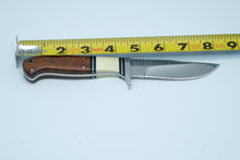 Load image into Gallery viewer, Boker Magnum Ouray Hunter Fixed Blade Knife – Model 02RY1050 – Wood Handle with Sheath
