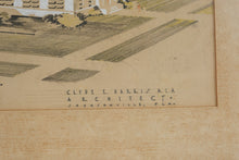 Load image into Gallery viewer, Clyde E Harris Bolles School Jacksonville Florida Architectural Rendering
