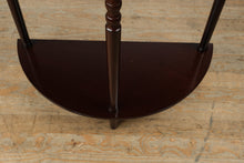 Load image into Gallery viewer, Black Cherry Bombay Demi-Lune Console Table
