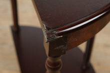 Load image into Gallery viewer, Black Cherry Bombay Demi-Lune Console Table
