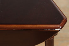 Load image into Gallery viewer, Bombay Mahogany Corner Drop-Leaf Side Table
