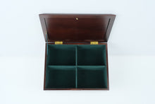 Load image into Gallery viewer, Bombay Company Wooden Jewelry / Keepsake Box – Glass Photo Lid
