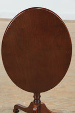 Load image into Gallery viewer, Bombay Company Medium Cherry Oval Tilt Top Accent Table
