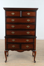 Load image into Gallery viewer, Traditional Cherry Highboy Dresser by The Bombay Company
