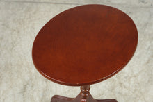 Load image into Gallery viewer, The Bombay Company Mahogany Finish Tilt-Top Accent Table
