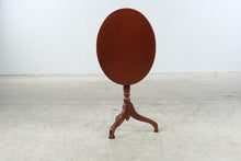 Load image into Gallery viewer, The Bombay Company Mahogany Finish Tilt-Top Accent Table
