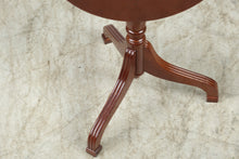 Load image into Gallery viewer, The Bombay Company Mahogany Finish Tilt-Top Accent Table
