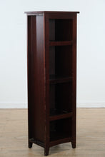 Load image into Gallery viewer, Simple Wood Bookshelf / Media Tower – 63” Tall
