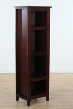 Load image into Gallery viewer, Simple Wood Bookshelf / Media Tower – 63” Tall
