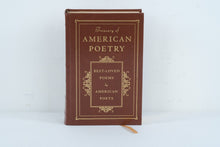 Load image into Gallery viewer, Treasury of American Poetry Nancy Sullivan 1993 Leatherbound Hardcover Vintage
