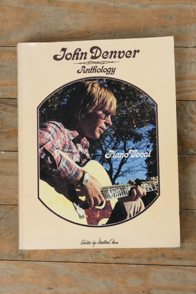 John Denver Anthology: Piano/Vocal Edition (Cherry Lane Music, ISBN 0-89524-150-1)