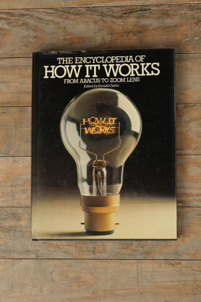 The Encyclopedia of How It Works: From Abacus to Zoom Lens – Edited by Donald Clarke (1977, A&W Publishers)