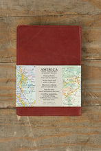 Load image into Gallery viewer, Leather America Parks Atlas – National Treasures &amp; Scenic Trails (Graphic Image, Melville NY, USA)
