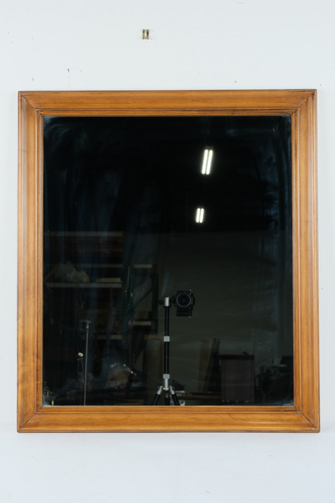 Boston Cherry Mirror – Solid Wood Frame, 30 x 34