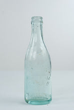 Load image into Gallery viewer, Antique Newport News Bottling Works Virginia Aqua Glass Soda Bottle 7 5 Inch
