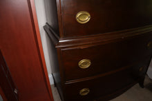 Load image into Gallery viewer, Vintage Benck Fine Furniture Bow Front Chest of Drawers
