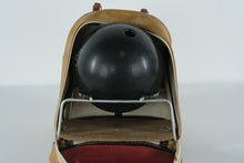 Load image into Gallery viewer, Vintage Bowling Ball with Leather Carrying Bag – Hammer / Fab
