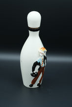 Load image into Gallery viewer, Vintage Bowling Pin Lidded Decanter
