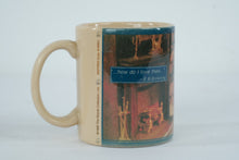 Load image into Gallery viewer, Boyds Bears Coffee Mug EB Browning Quote Library Scene 1995 Boyds Collection

