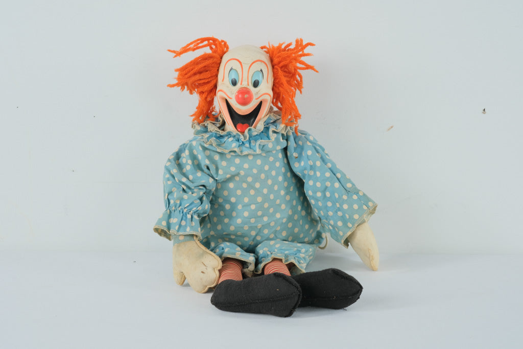 1960's Bozo The Clown Pull String Talking Doll