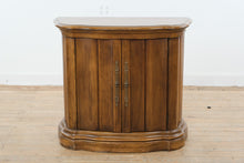 Load image into Gallery viewer, Brandt Antique Cherry Curved Front Cabinet Sideboard 33 Inch
